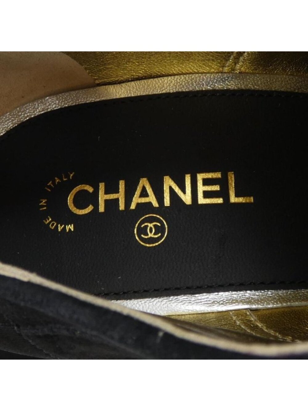 Chanel Size 36.5 Black Shoes - Picture 6 of 6